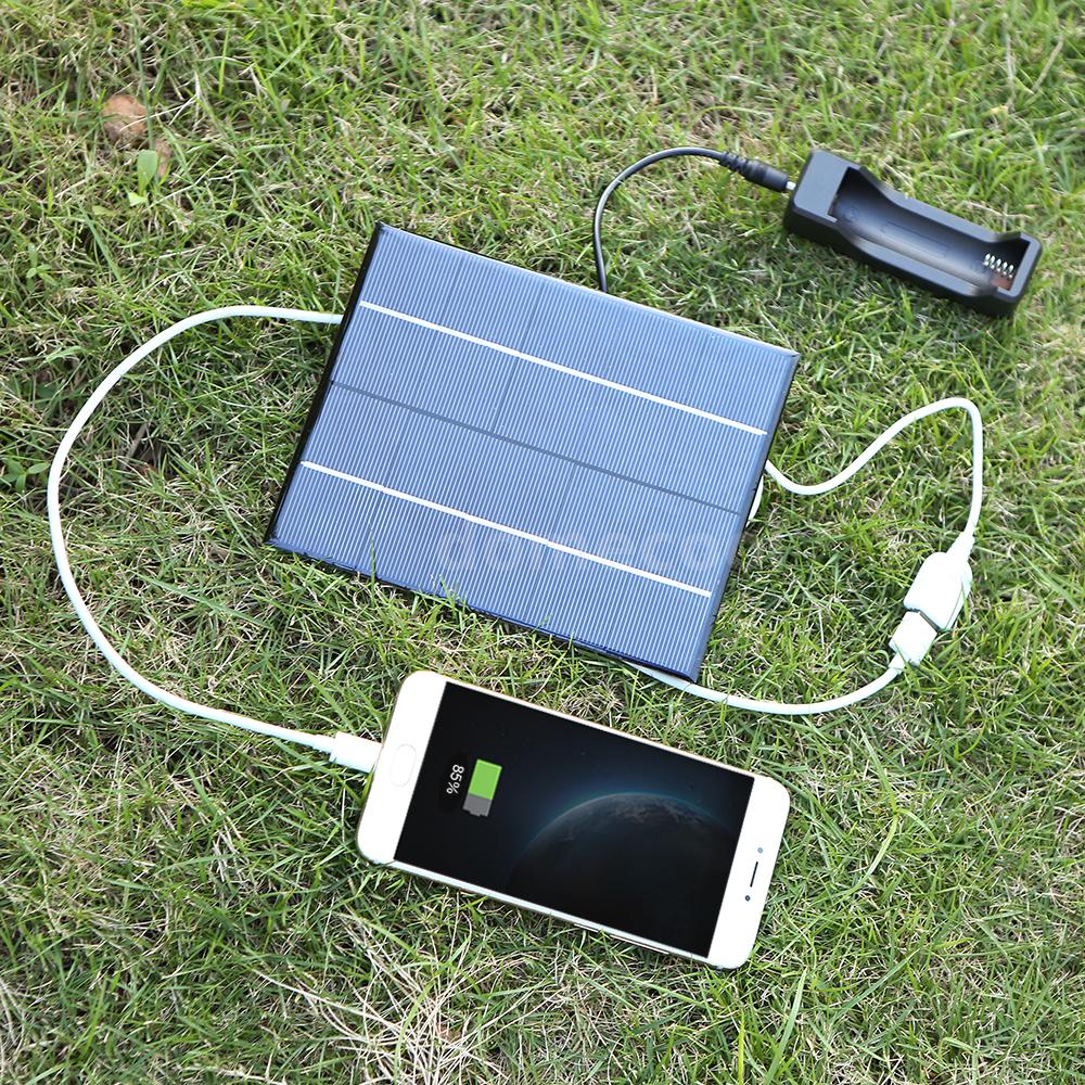 Lightweight Solar Panel 3.5W 5V Polycrystalline DIY Battery Charger ...