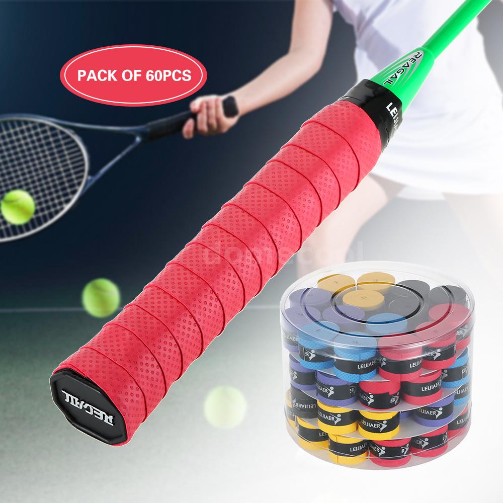 Anti Slip Tennis Racket Overgrip Tape Wraps Badminton Squash Racquet